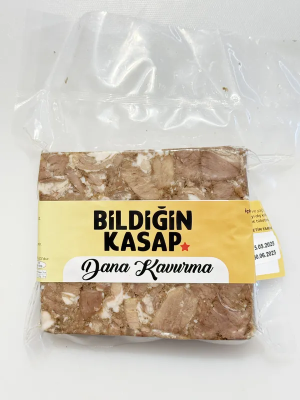 Katkısız ve Koruyucusuz Dana Kavurma Dinlendirilmiş Yüksek Kaliteli Et