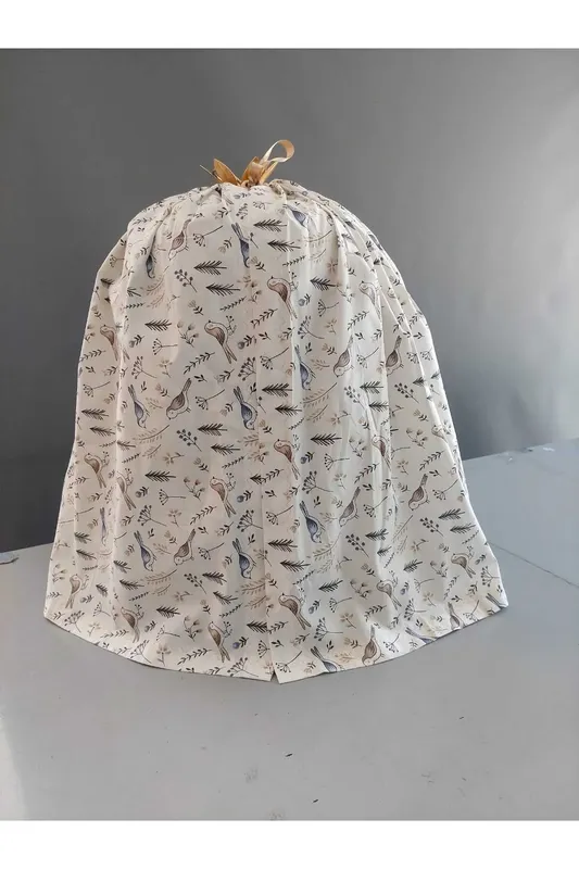 Kuş Motifli Koruyucu uzun Kuş Kafesi Tülü
