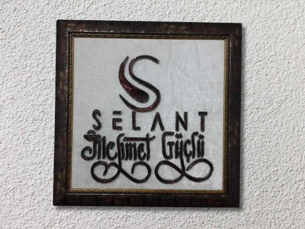 İsme Özel El Yapımı Filografi  Ölçü Renk ve Tasarım Seçeneğiyle Kişiye Özel Filografi
