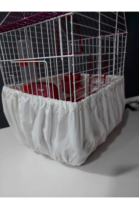 Dekoratif Şık Ayarlanabilir Bej Rengi Kullanışlı Kafes Örtüsü