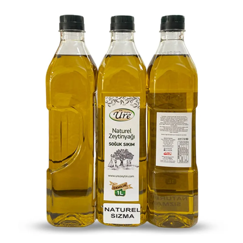 Üre Natural Sızma Soğuk Sıkım Zeytinyağı 1lt Pet