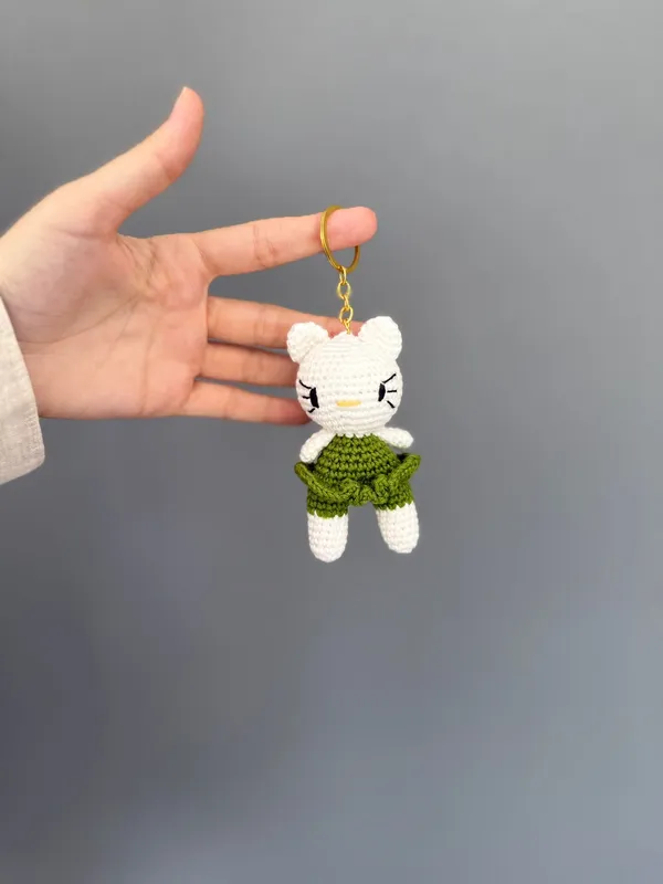 Hamster Amigurumi Anahtarlık – Sevimli ve Özel El Emeği Hediye