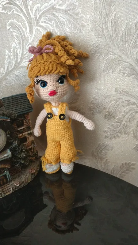 Minik Özel Tasarımlı El Yapımı Bebek Anahtarlık