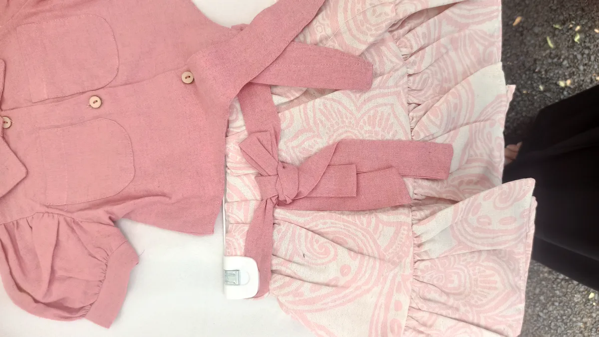 pembe etekli keten takımlarımız stok mevcuttur