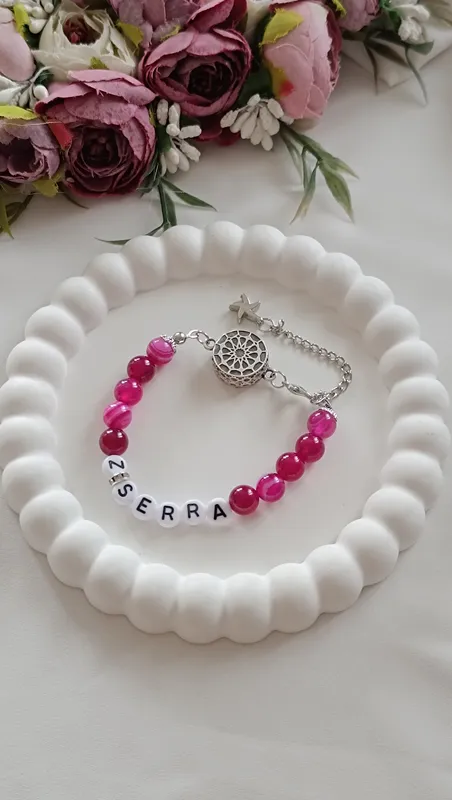 Cevşenli koruma dualı renk renk Akik bileklikler 
