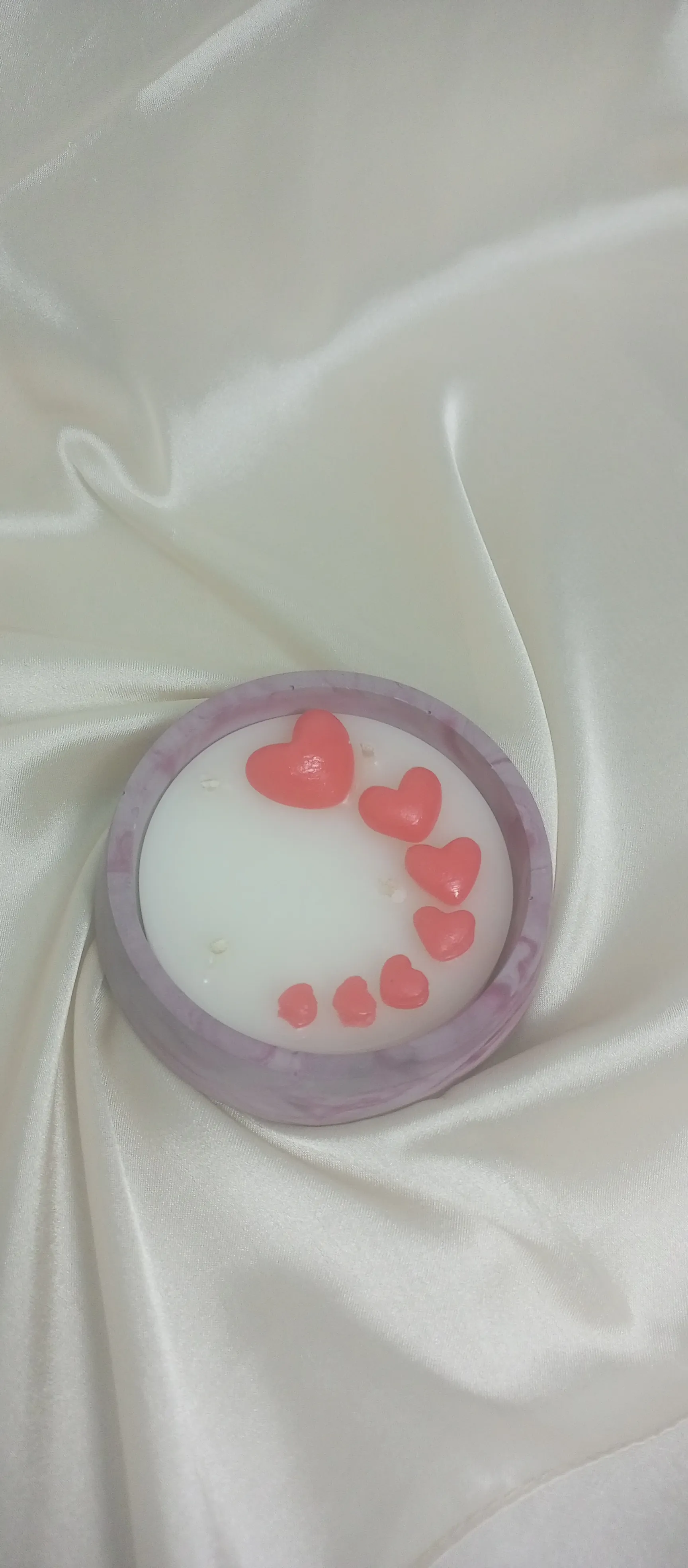 Gül, Lavanta ve Tarçınlı El Yapımı Soya Mum – Hoş Koku & Estetik Dekor
