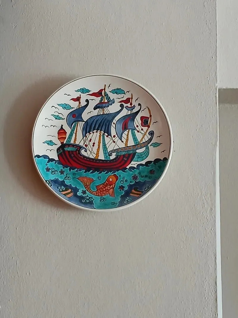30 cm Çini Dekoratif Duvar Süsü