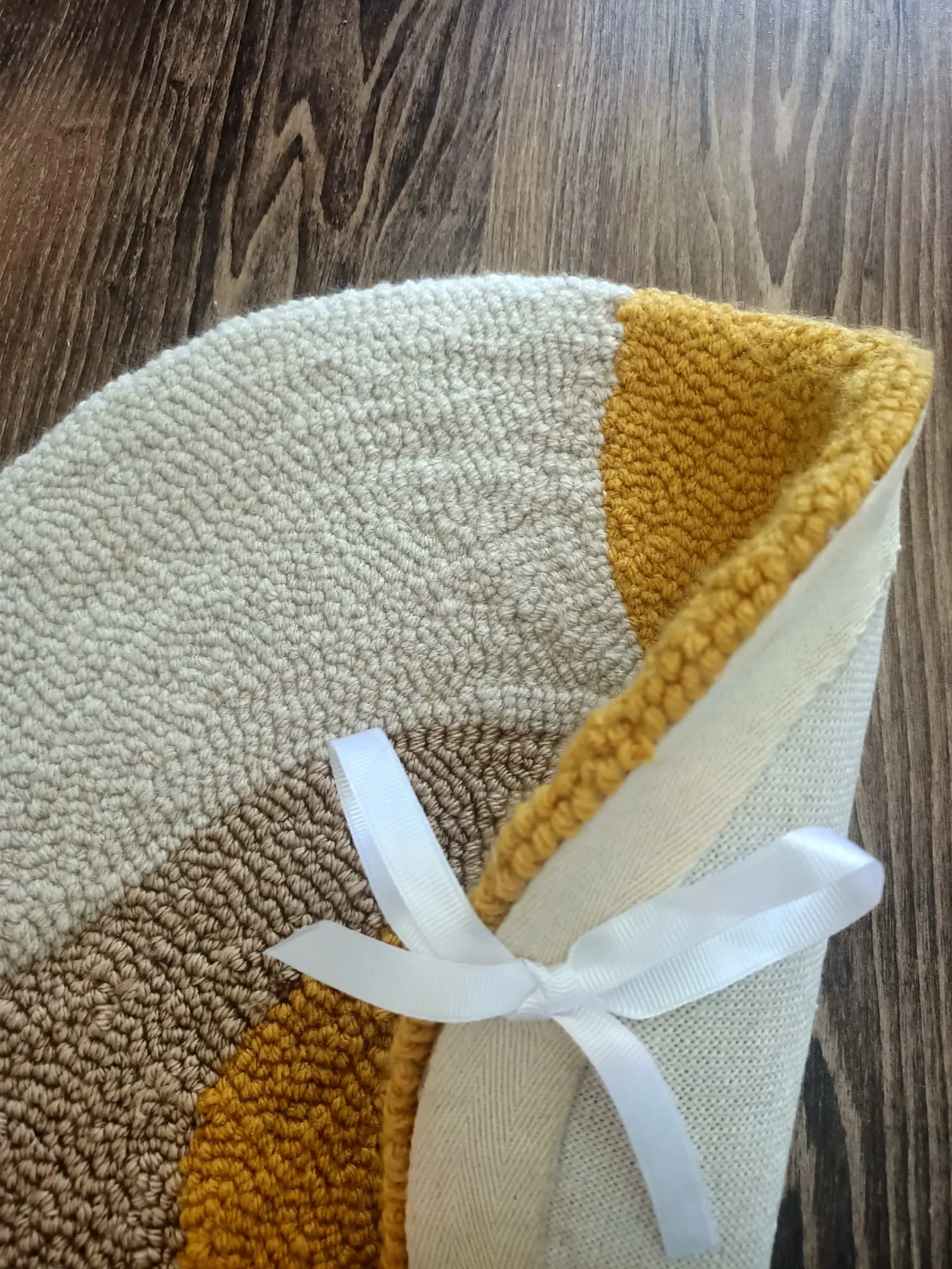 Pastel Renkli Modern Tabure Kılıfı