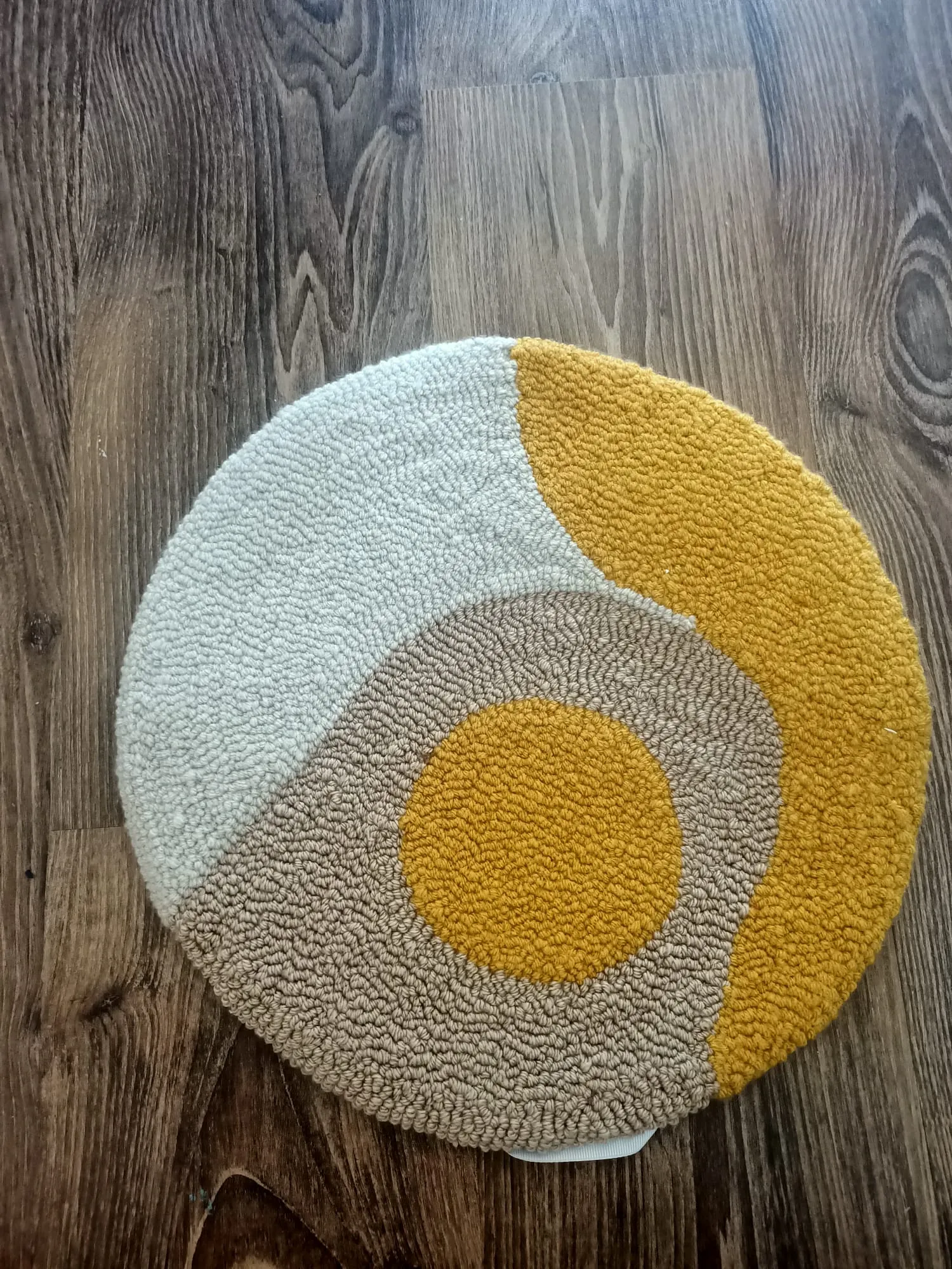 Pastel Renkli Modern Tabure Kılıfı