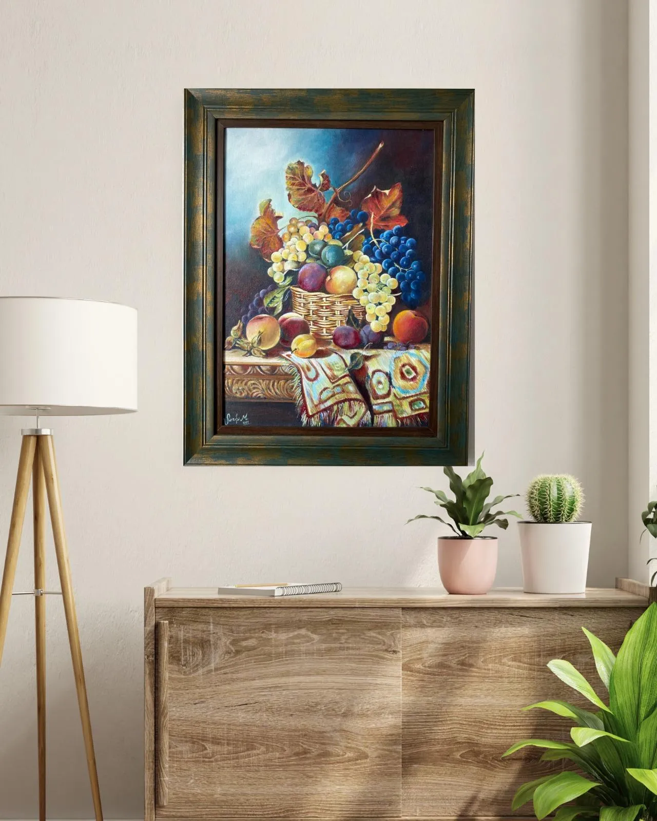 Karışık Meyve Temalı Yağlı Tablo