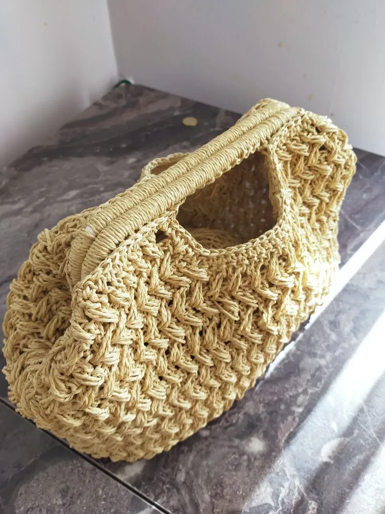 Örgü Clutch Çanta